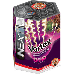 Compact VORTEX – 19 Coups Effets Tourbillons Réalistes - La Boutique De L'artificier