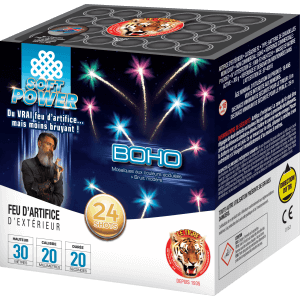 P167067 - Compact SOFT BOHO – 24 Coups Effets Mosaïque Colorés Acidulés