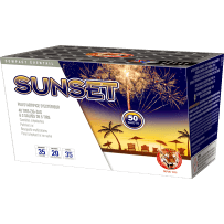 P152511 - Compact SUNSET NRS – 50 Coups Bombettes Multicolores en Zig-Zag