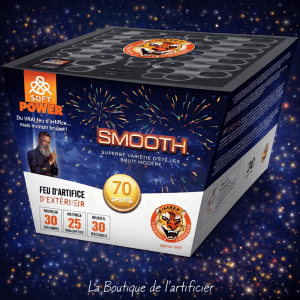 P167050 - Compact SOFT SMOOTH – 70 Coups Étoiles Multicolores Aériennes