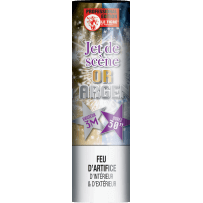 P166133 - Jet de Scène 3 Mètres 30 Secondes Or & Argent – Effet Double Étincelles