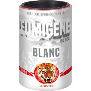 P166021 - Fumigène Blanc en Pot 60 Secondes – Fumée Blanche Intense au Sol