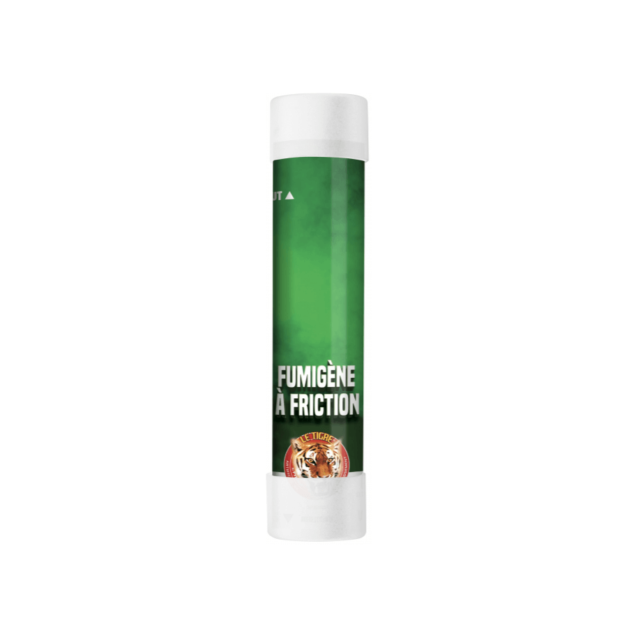 P169022 - Fumigène Vert à Friction 60 Secondes – Fumée Verte Épaisse Sans Briquet