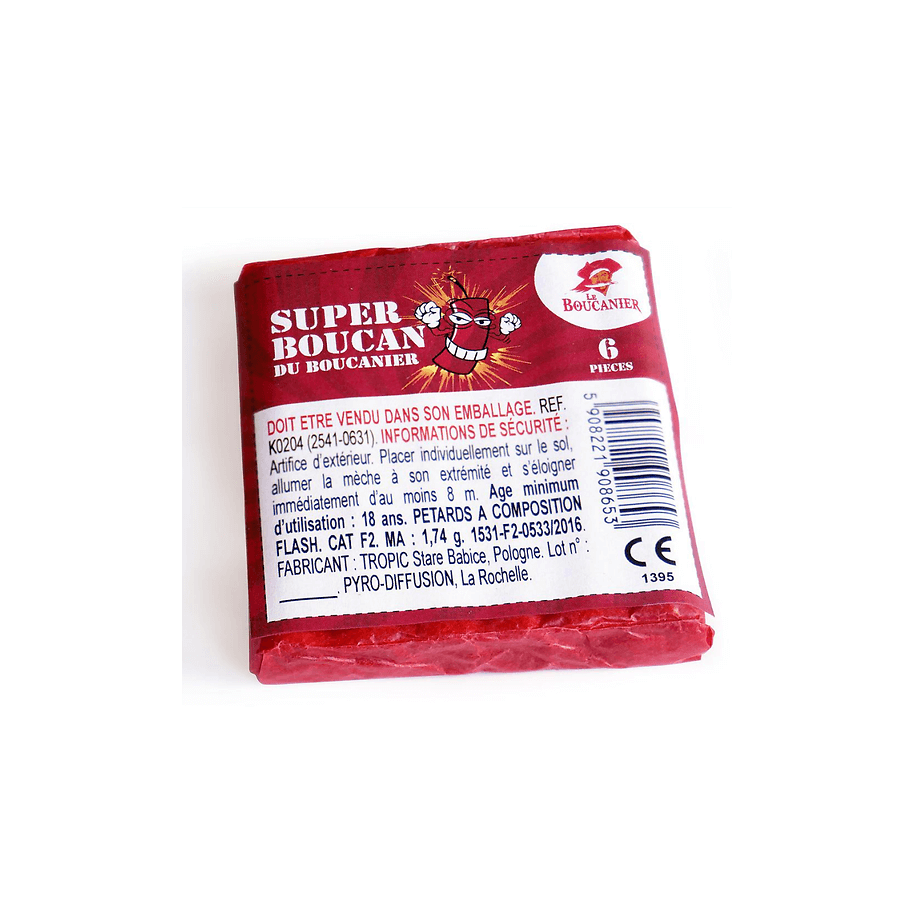 2541-4031 - 6 PETARDS SUPER BOUCAN
