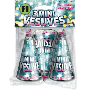 32107 - 3 FONTAINES MINI VÉSUVE