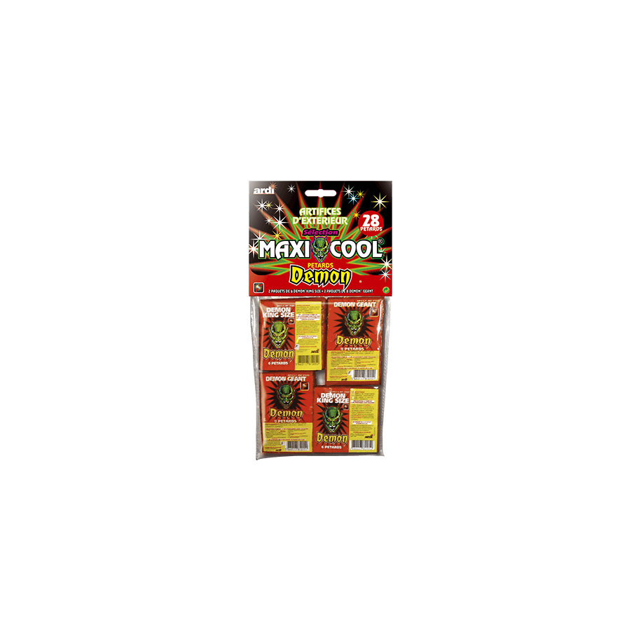 81039 - SÉLECTION DE PÉTARDS DÉMON MAXICOOL