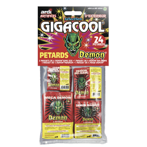 81045 - SÉLECTION DE PÉTARDS DÉMON GIGACOOL