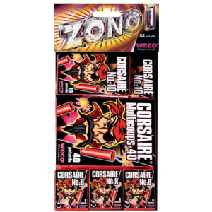 89050032 - SACHET D'ASSORTIMENT 84 PETARDS ZONG 1