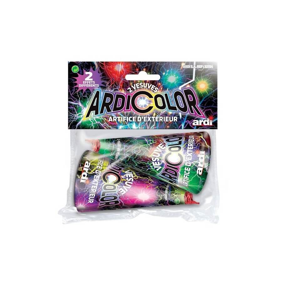 32154 - 2 VÉSUVES ARDI COLOR
