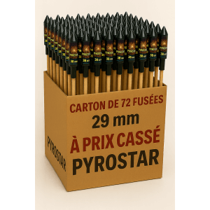LBDA1235 - Panaché de 72 Fusées de 29mm