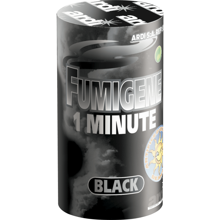 33095 - POTS FUMIGÈNE 2MN NOIR