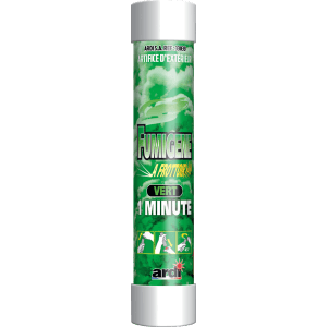 33039 - TUBE FUMIGÈNE À FROTTOIR 1MN VERT