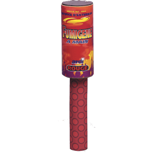 33024 - FUMIGÈNE À MAIN ROUGE 45sec