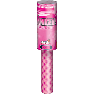 33027 - FUMIGÈNE À MAIN ROSE 45sec