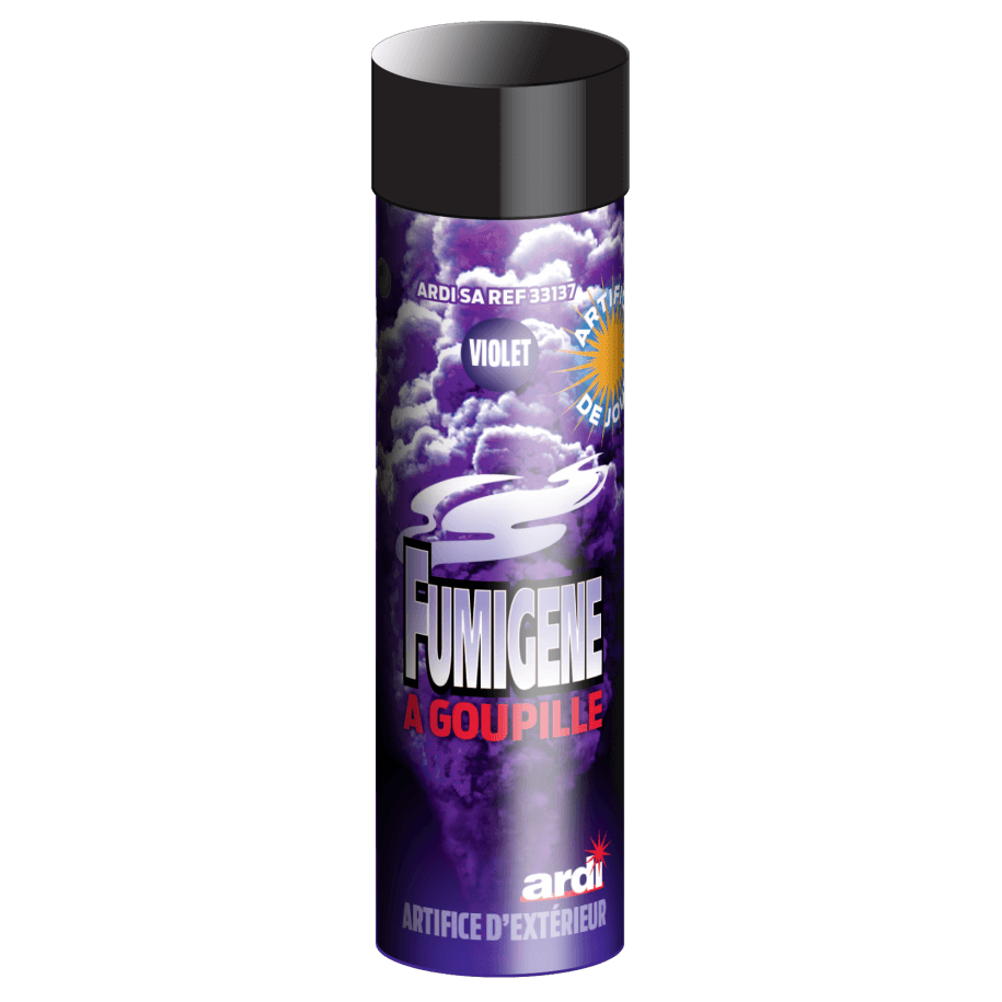 33137 - FUMIGÈNE À GOUPILLE 1 MN VIOLET