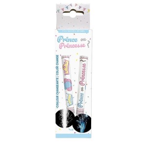 45011 - 2 Fontaines surprises baby shower Fille 45 sec