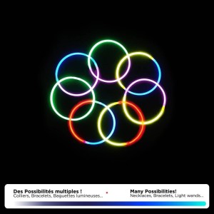 14614 - Bracelets fluorescents - lot de 15