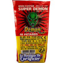 81104 - 10 PETARDS SUPER DEMON