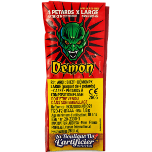 81121 - 4 DÉMON X-LARGE