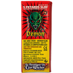 81120 - 5 PÉTARDS DÉMON SLIM