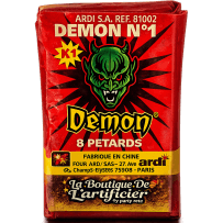 81102 - 8 PETARDS DEMON NUMERO 1