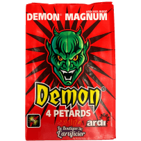 81007 - 4 PETARDS MAGNUM DEMON BISON 3