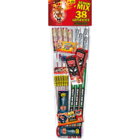 P154130 - SENIOR MIX – Assortiment de 41 Artifices Variés F2