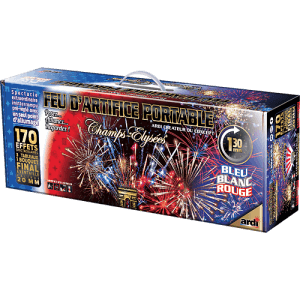 CHAMPS-ÉLYSÉES BLEU BLANC ROUGE 1mn30 - La Boutique De L'artificier