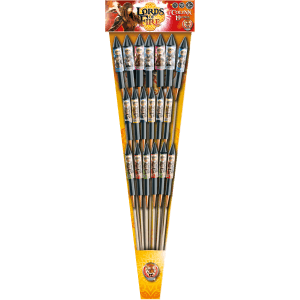 P154303 - Colynn – Assortiment de 19 Fusées Multicolores et Argentées F2