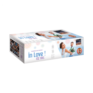 P154382 - Feu d’artifice spécial Mariage 152 tirs – 90 sec – Batterie prestige F3