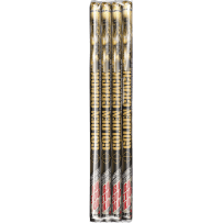 24228 - 4 CHANDELLES BAZOOKA GOLDEN CRACK
